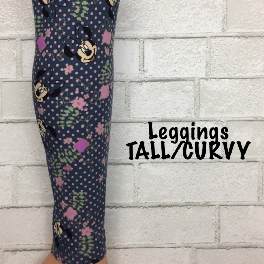 LuLaRoe Disney Leggings Tall & Curvy Brand New